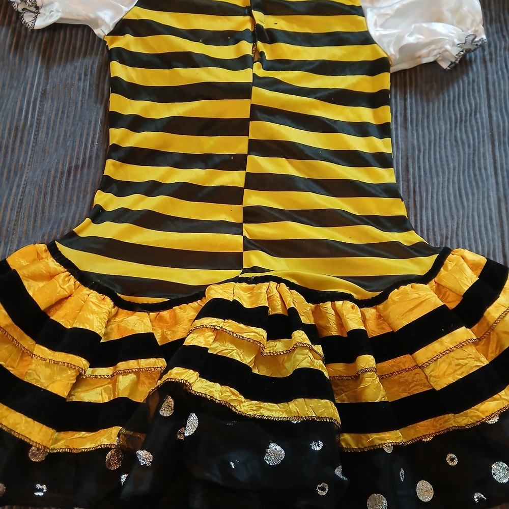 Kids Bumblebee Costume - Yellow and Black Striped